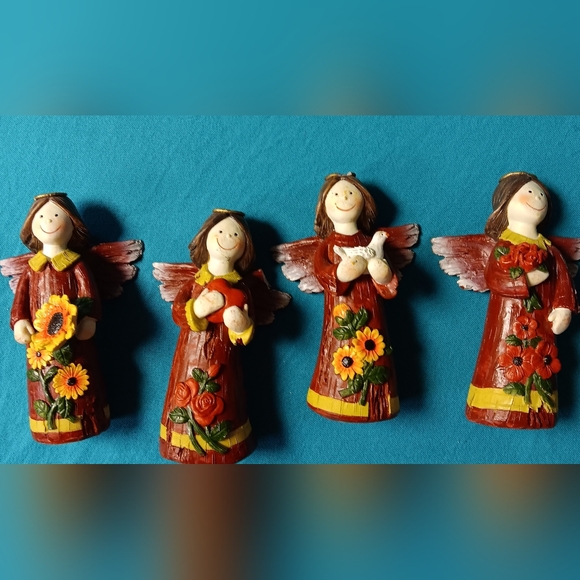 Accents 4 Beautiful Angel Figurines Poshmark
